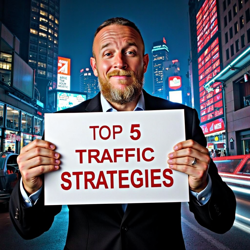 Explode Your Online Sales: Top 5 Traffic Strategies for 2024